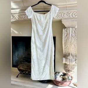 Lace Dress size S / M by Windsor Ivory - Cream